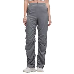 Lululemon Dance Studio Slim Fit High Rise Flared Pant Solar Grey Size Large NEW